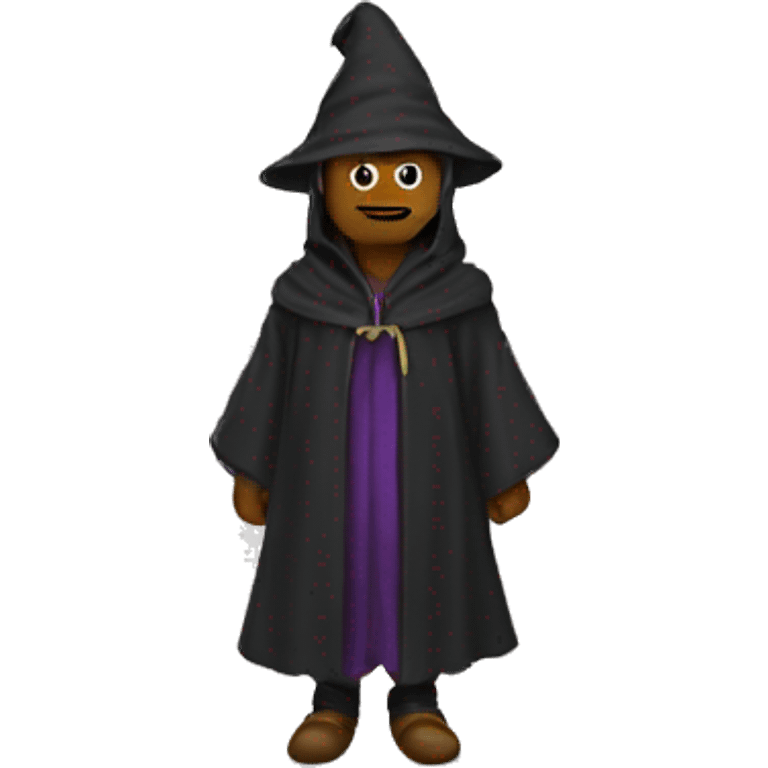 wizard robes, no hood emoji