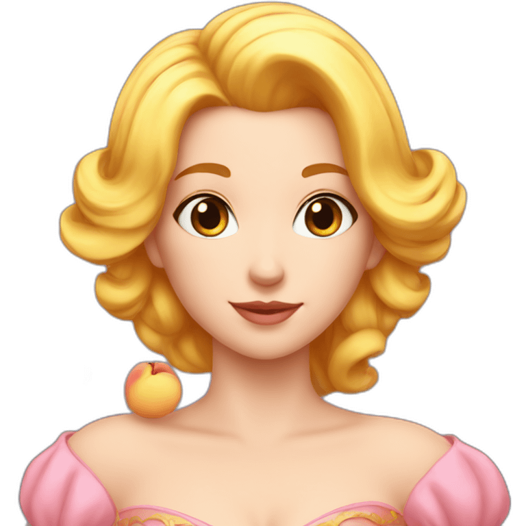 Princesse peach emoji