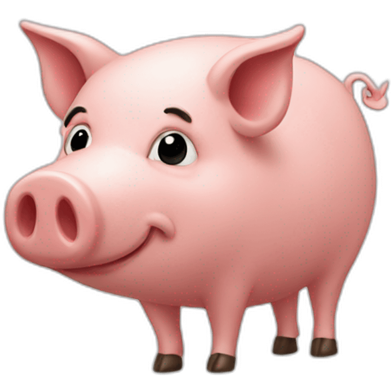 pig coin emoji