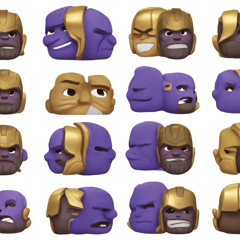 Thanos love thanos emoji