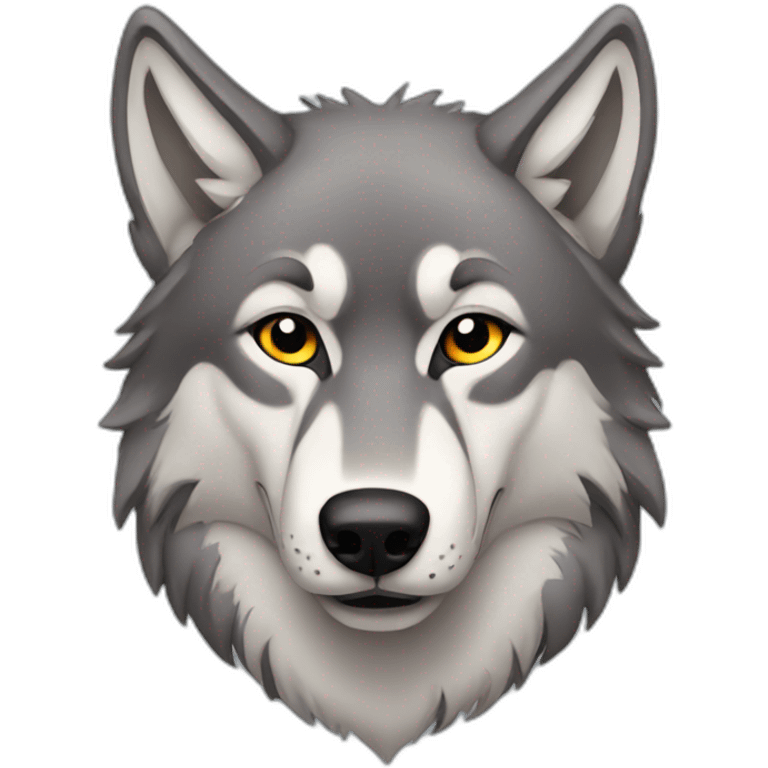 Wolf emoji