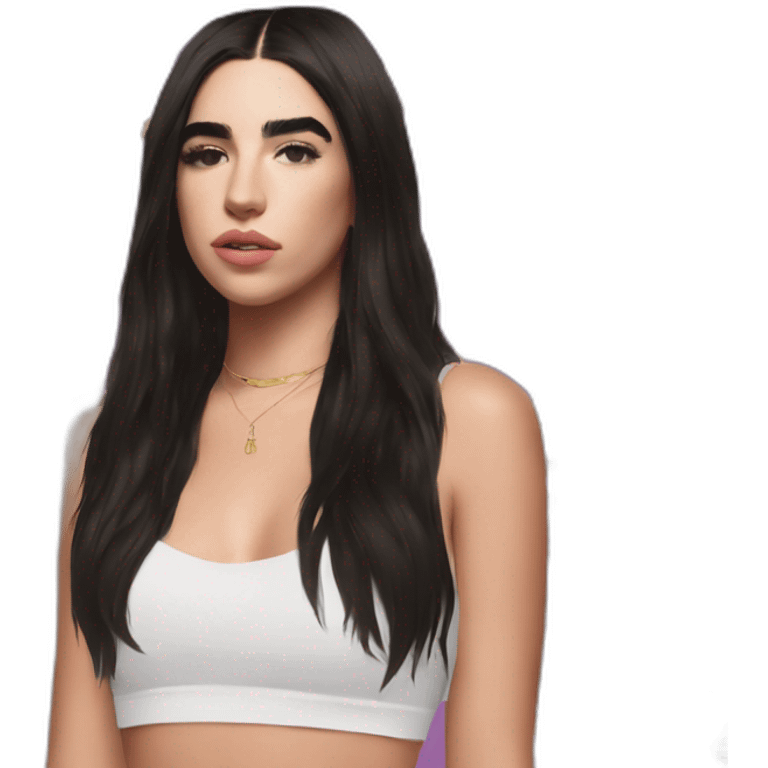 DUA LIPA emoji