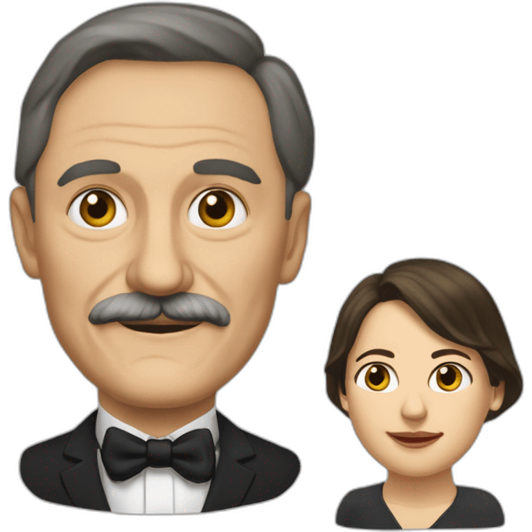 Léon Trotski ans Lenine emoji