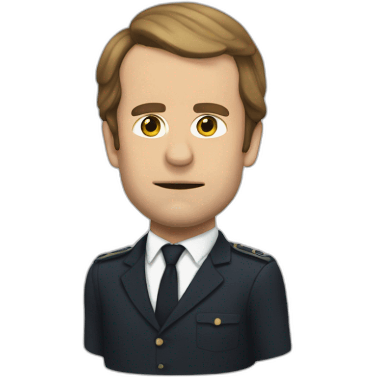 Macron qui dort emoji