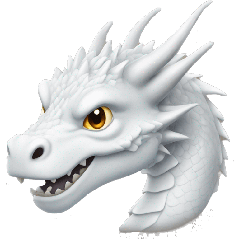 white dragon emoji