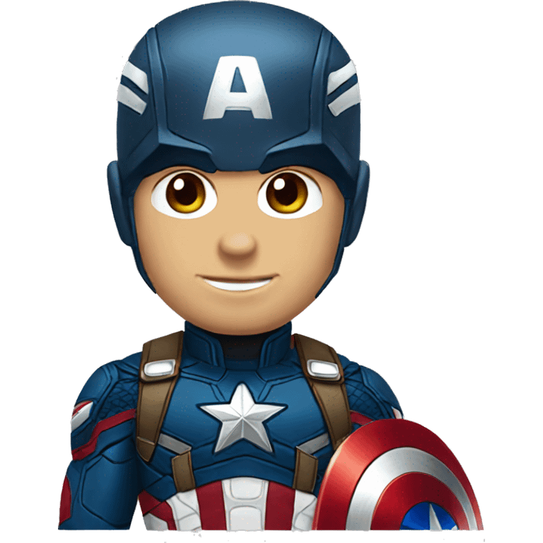 Captain America Marvel emoji