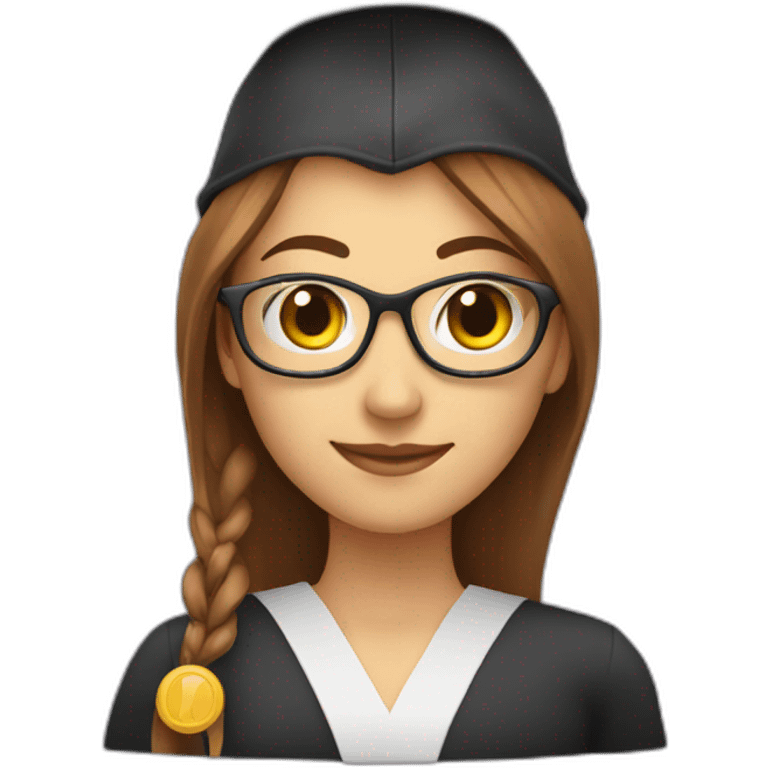 grad student in computer science, women emoji