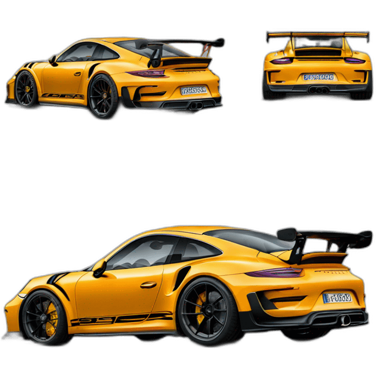 Porsche gt3 rs emoji