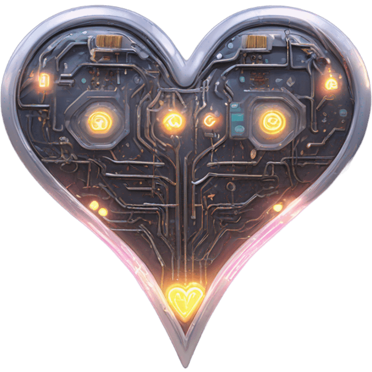 Sci-fi heart  emoji