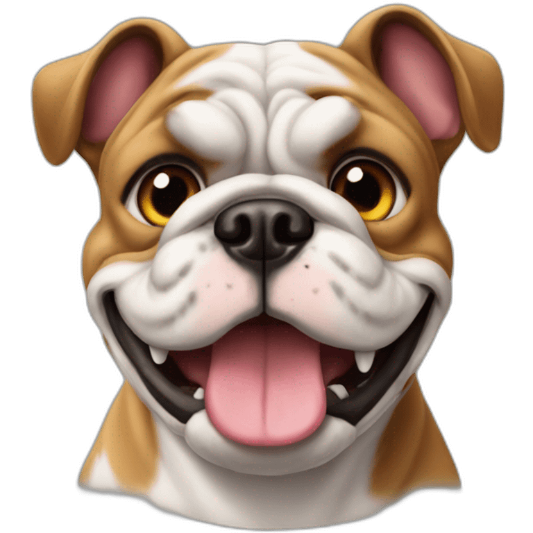 Bulldog frances cafe emoji