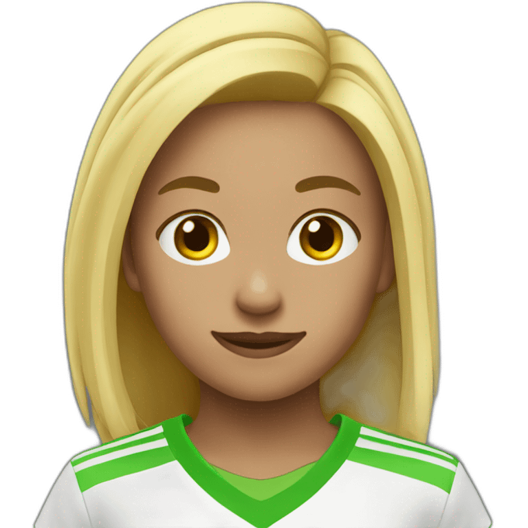 alisha player soccer emoji