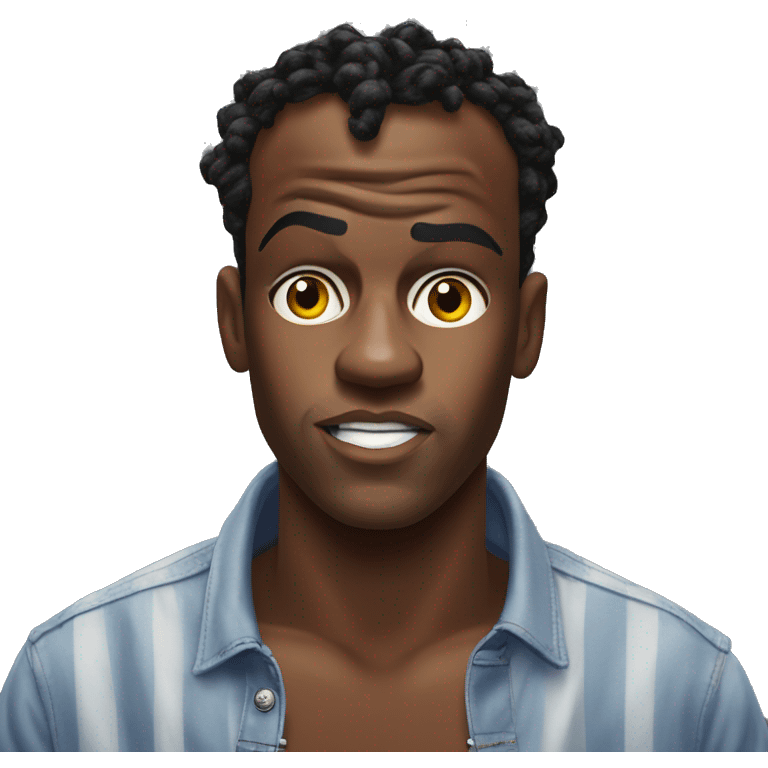 ksi con una frente enorme emoji