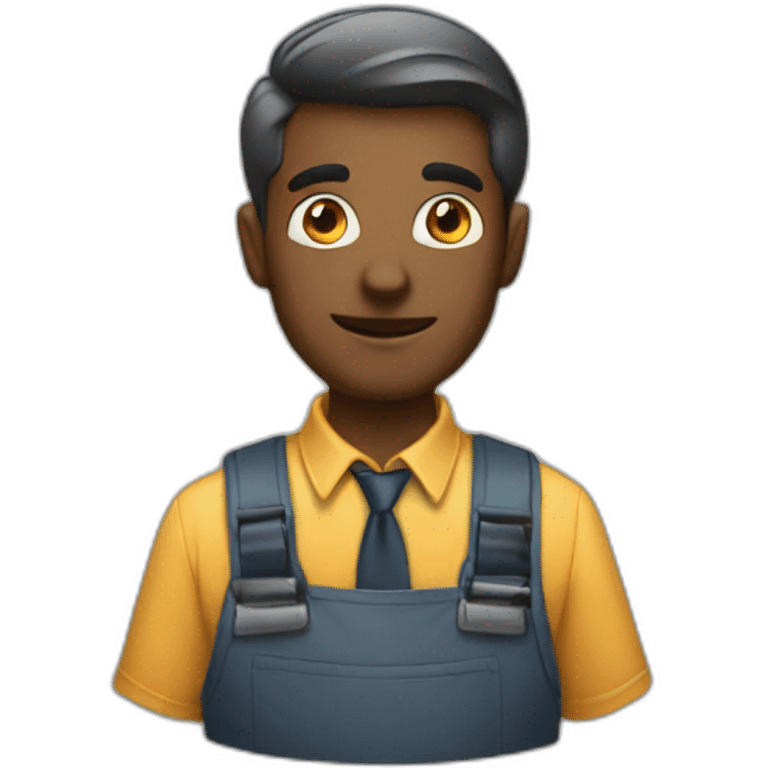 Trading man emoji