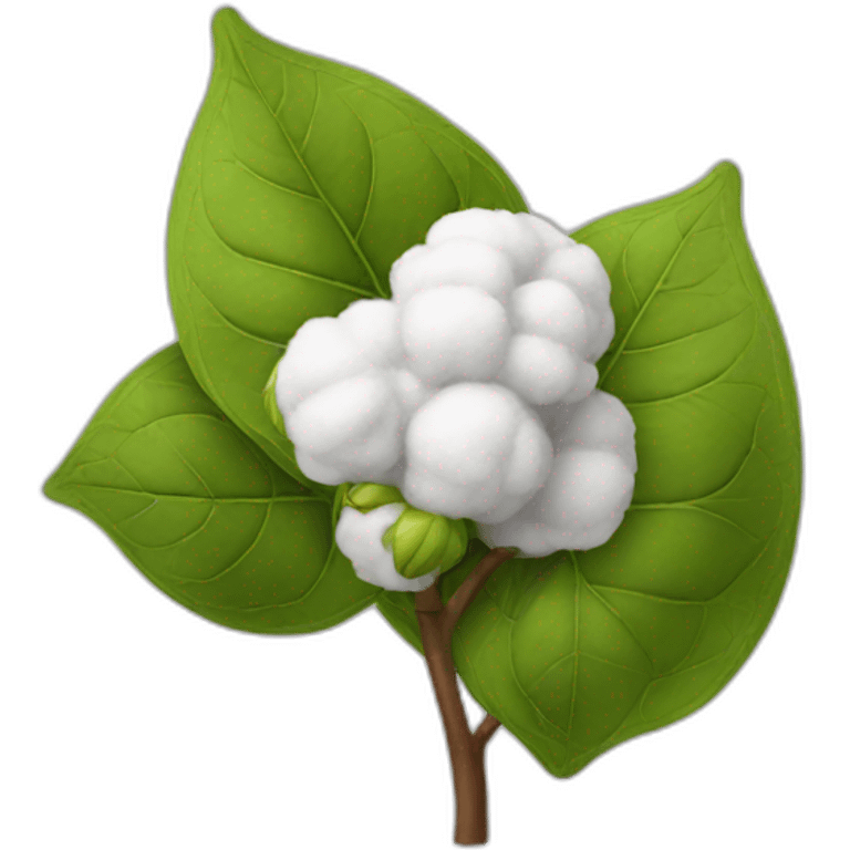 Cotton plant emoji