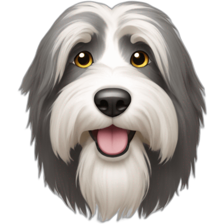 bearded collie emoji