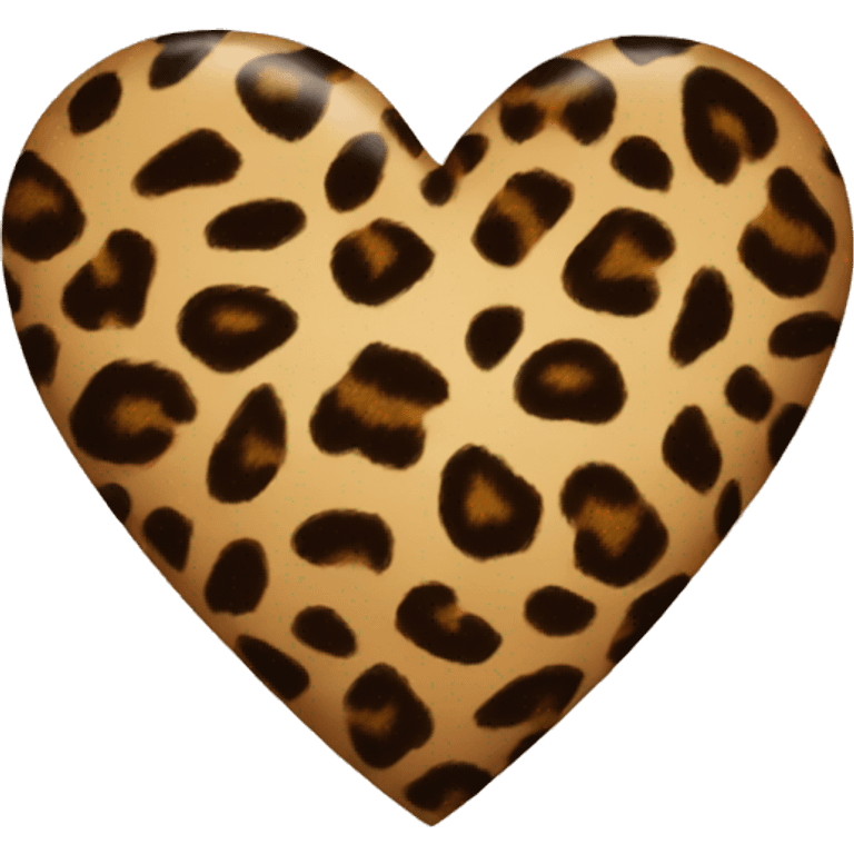  Leopard heart emoji