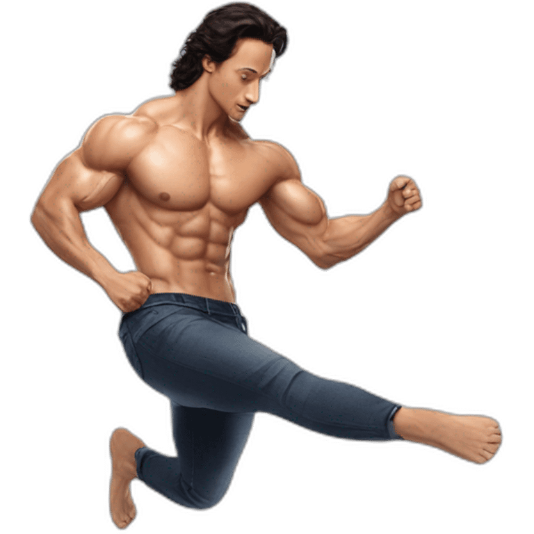 Tiger shroff emoji