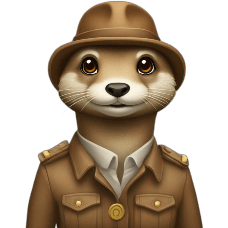 loutre sur un chameau emoji