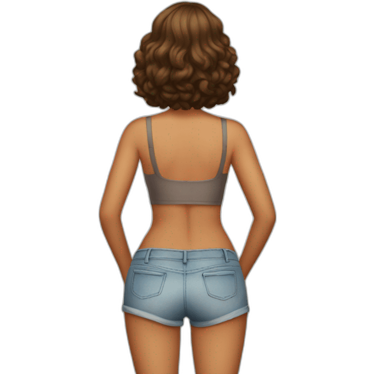 Female with pretty butt emoji