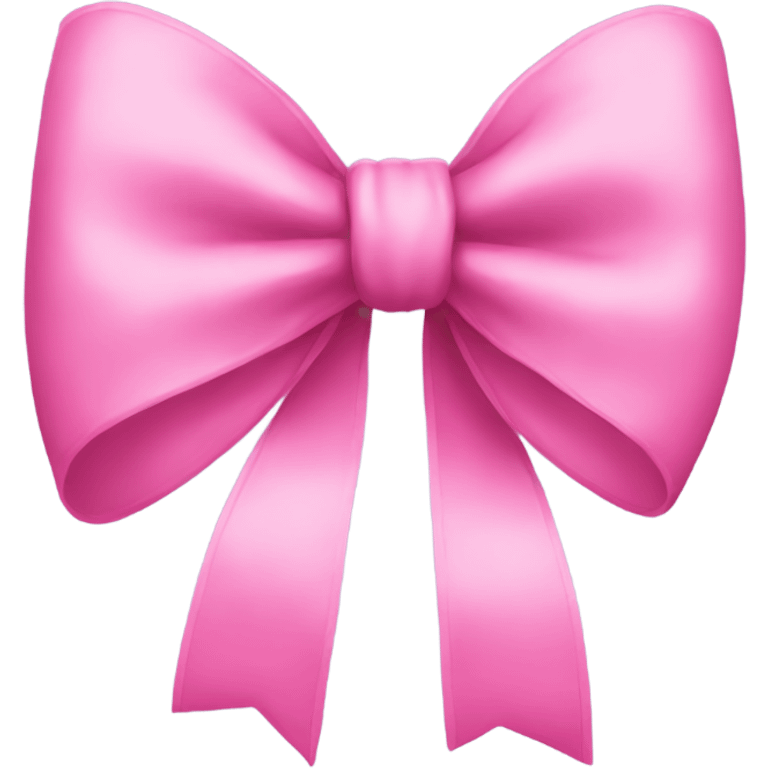 Pink bow emoji