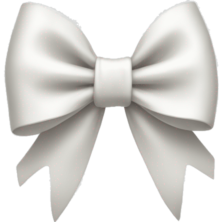 white bow emoji