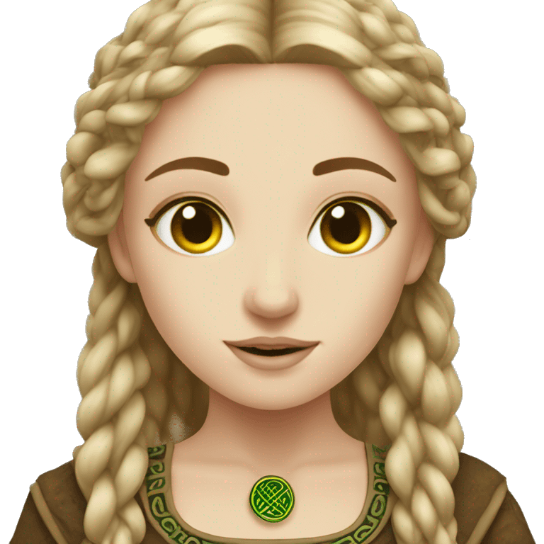 Detailed Maiden Celtic  emoji