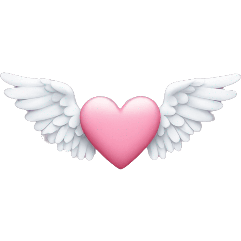 heart with angel wings emoji