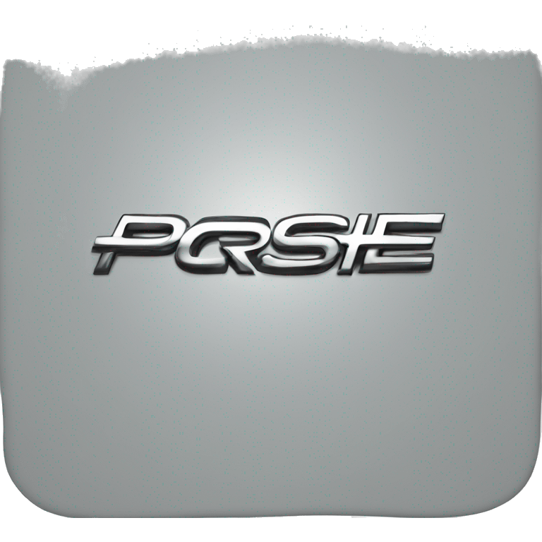 Porsche logo emoji