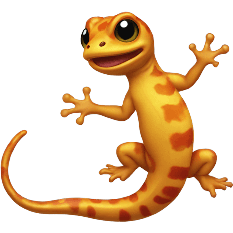 Salamander juggling emoji