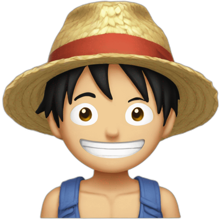 luffy-hat emoji