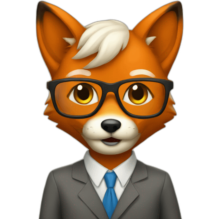 fox+teacher emoji