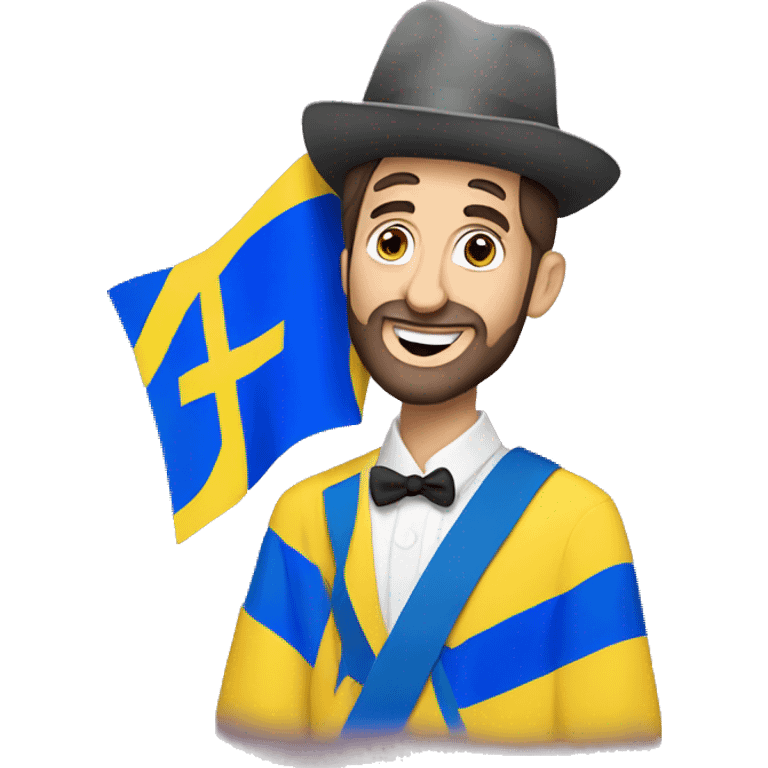 Jewish Ukrainian who loves Eurovision  emoji