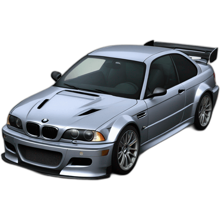 Bmw e46 m3 gtr from nfs most wanted emoji