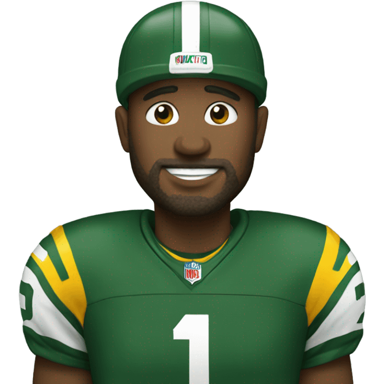 green pay packers winning emoji