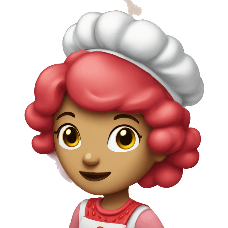 strawberry shortcake  emoji