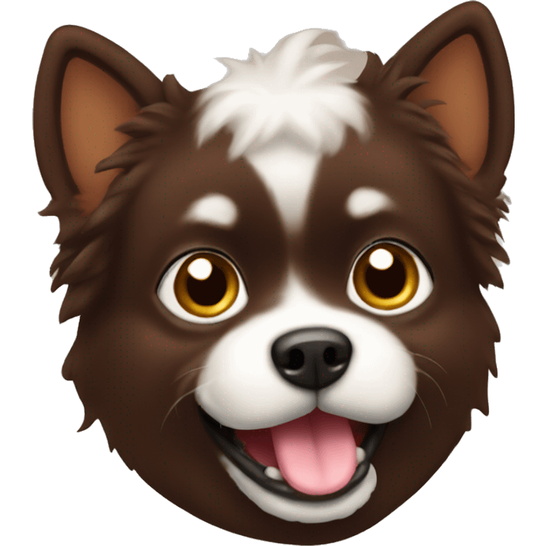 Choco pomerainian  emoji