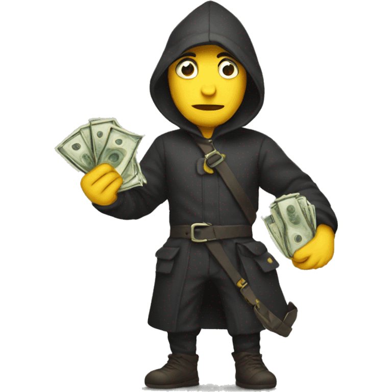 thief with money emoji