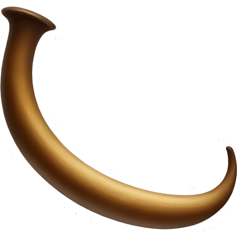 Jewish shofar emoji