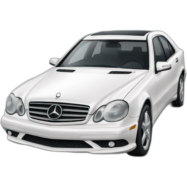 White Car Mercedes emoji