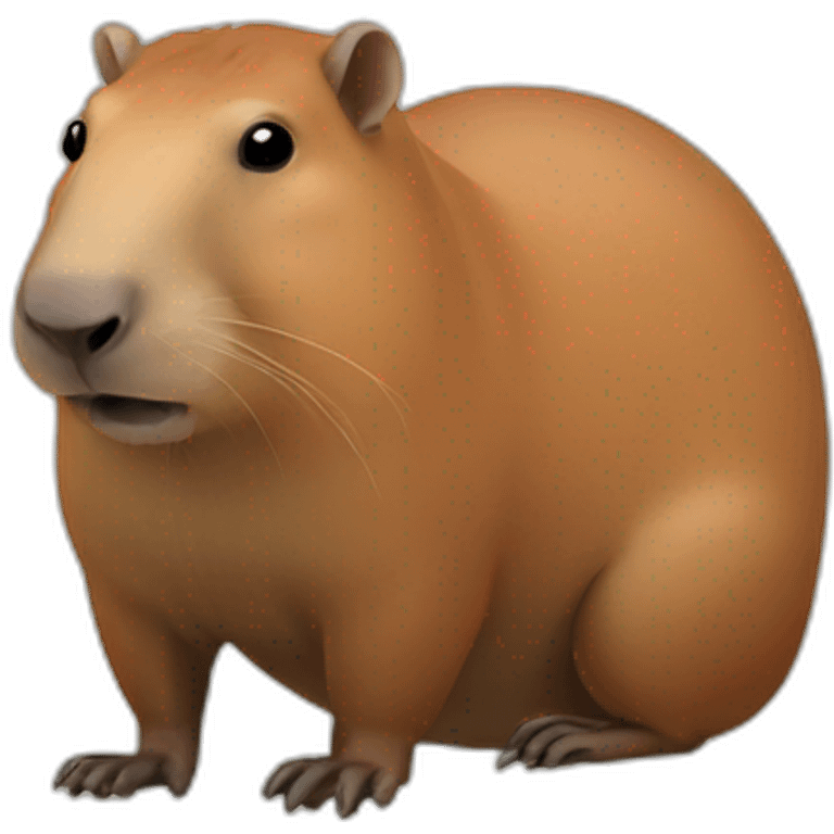 Capibara emoji