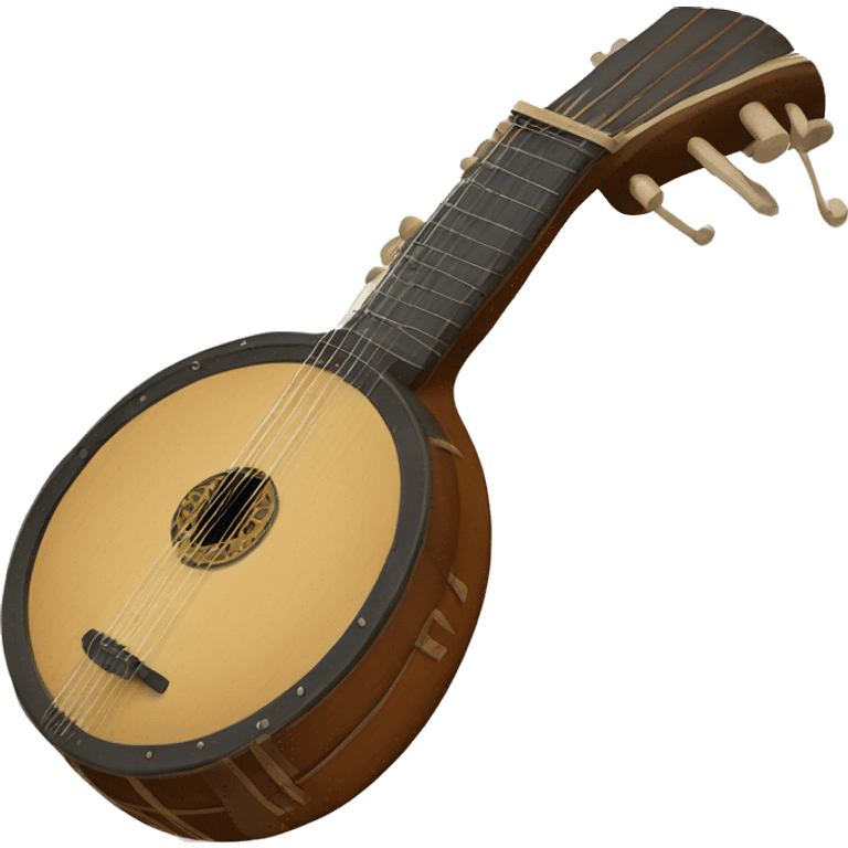 Zither banjo emoji