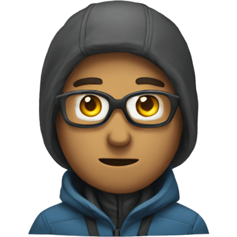 Person in anartica emoji