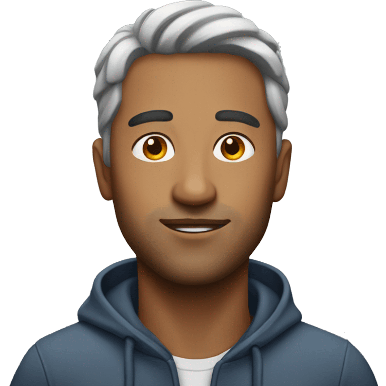 male portrait in daylight emoji