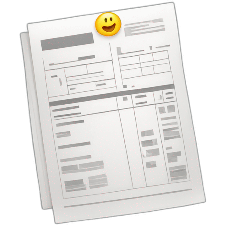 Invoice emoji