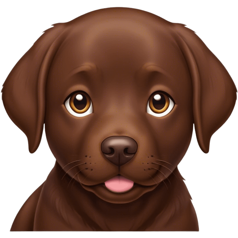 chocolate lab emoji