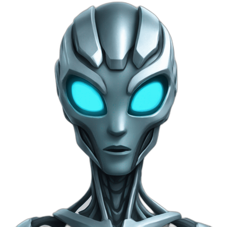 Steel the alien from Max Steel emoji