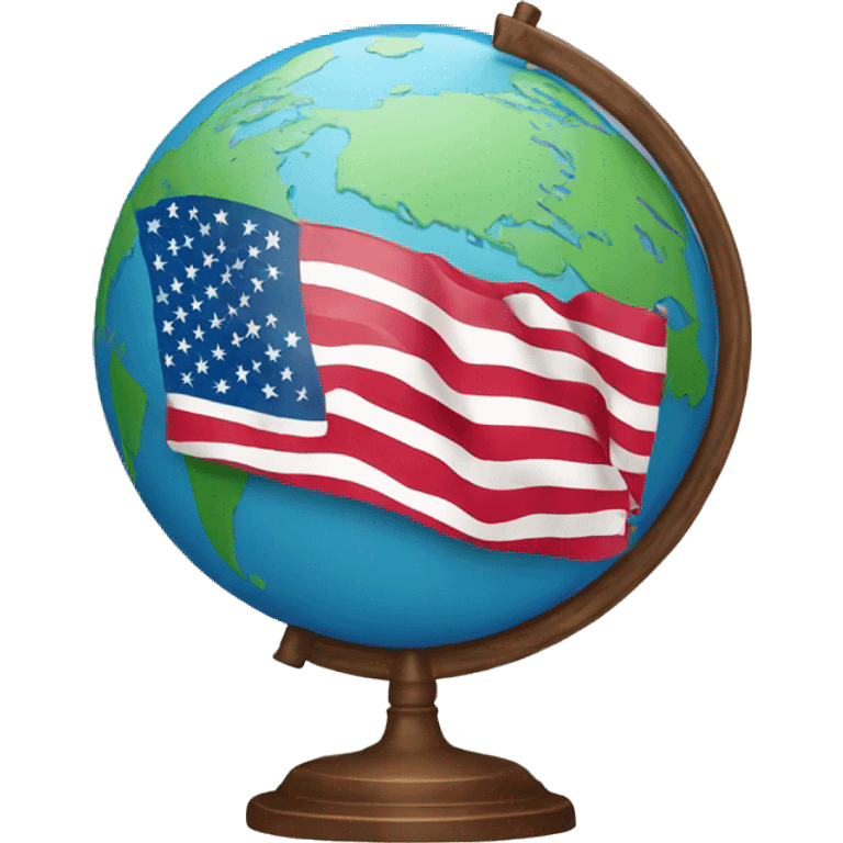 USA GLOBE emoji