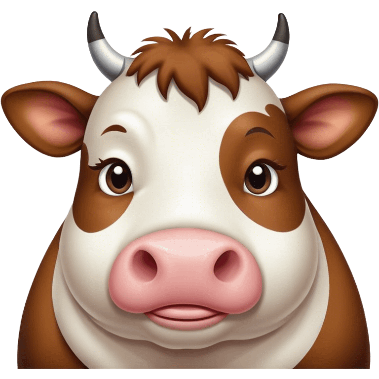 Fat cow emoji