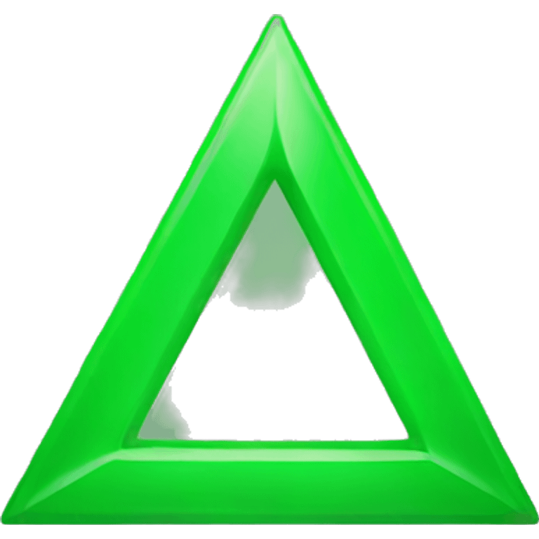 green triangle emoji