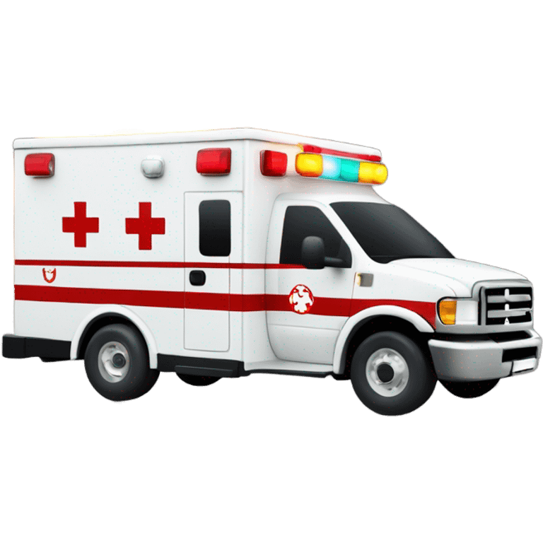 Speeding ambulance  emoji